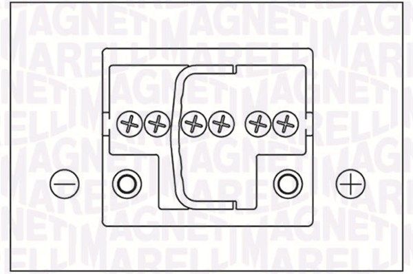 MAGNETI MARELLI Käynnistysakku 067300240005